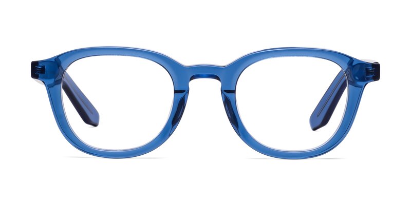 Titus - Translucent Blue Eyeglasses