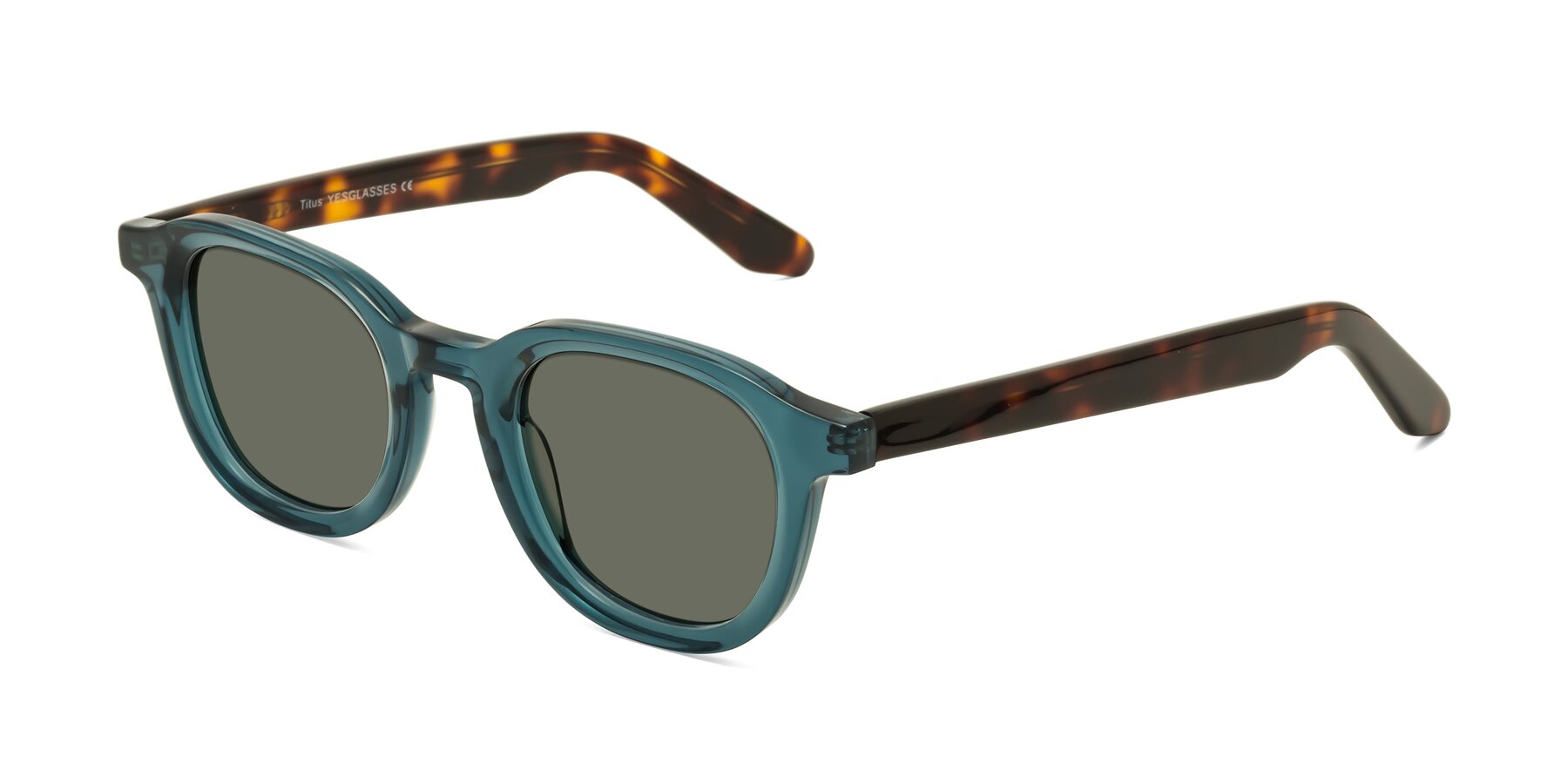 Angle of Titus in Peacock-Tortoise with Gray Polarized Lenses