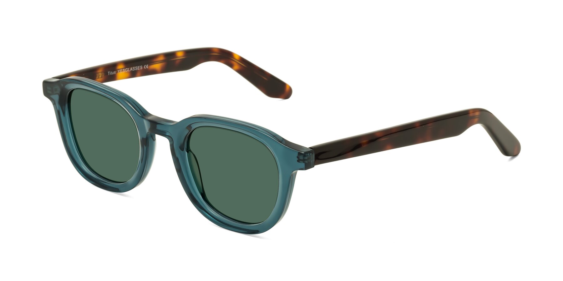 Angle of Titus in Peacock-Tortoise with Green Polarized Lenses