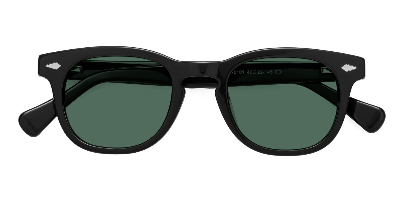 Tanna - Black Polarized Sunglasses