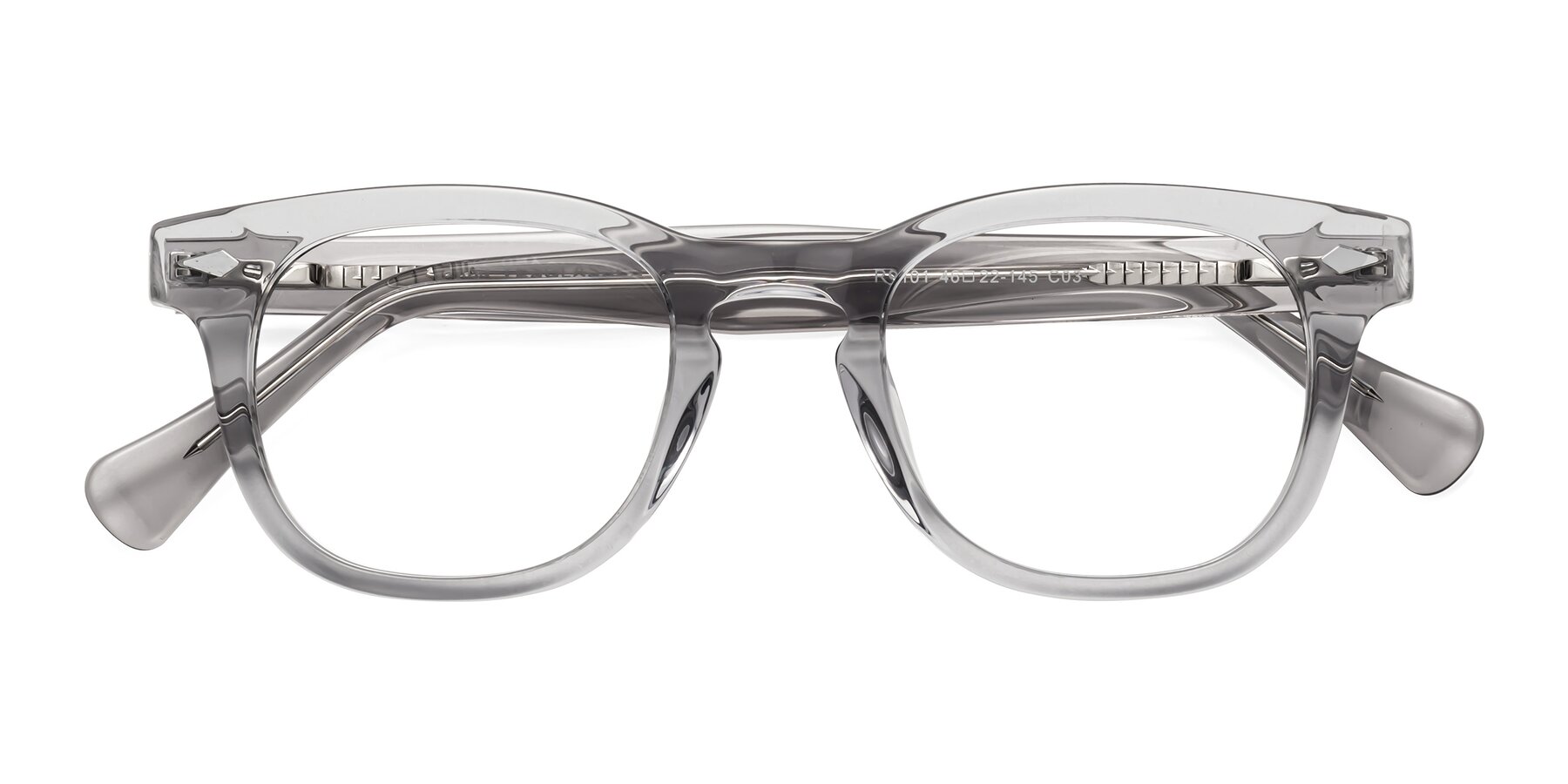 KERSAL 2 - Transparent Frame Keyhole Glasses