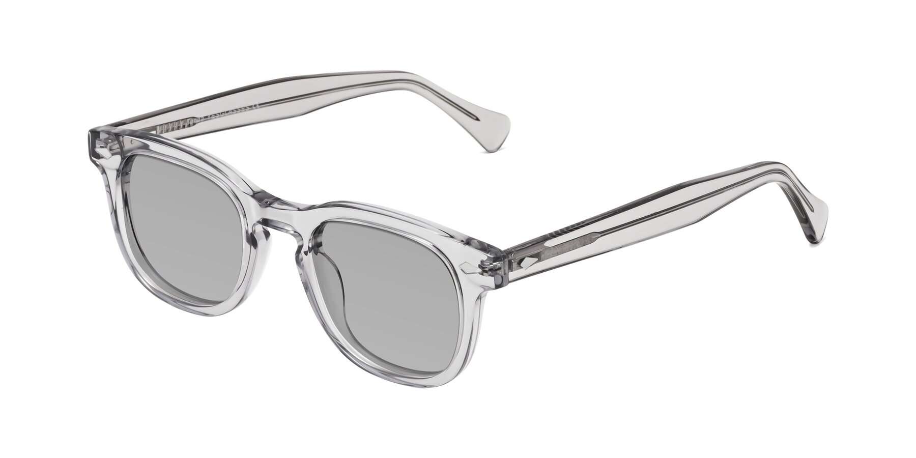 Angle of Tanna in Transparent Gray with Light Gray Tinted Lenses