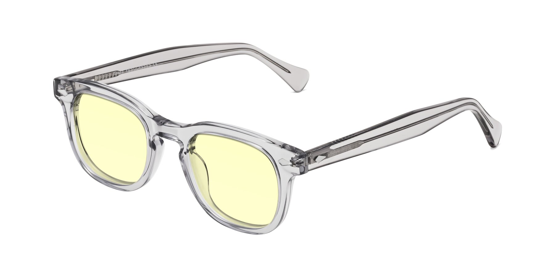 Angle of Tanna in Transparent Gray with Light Yellow Tinted Lenses