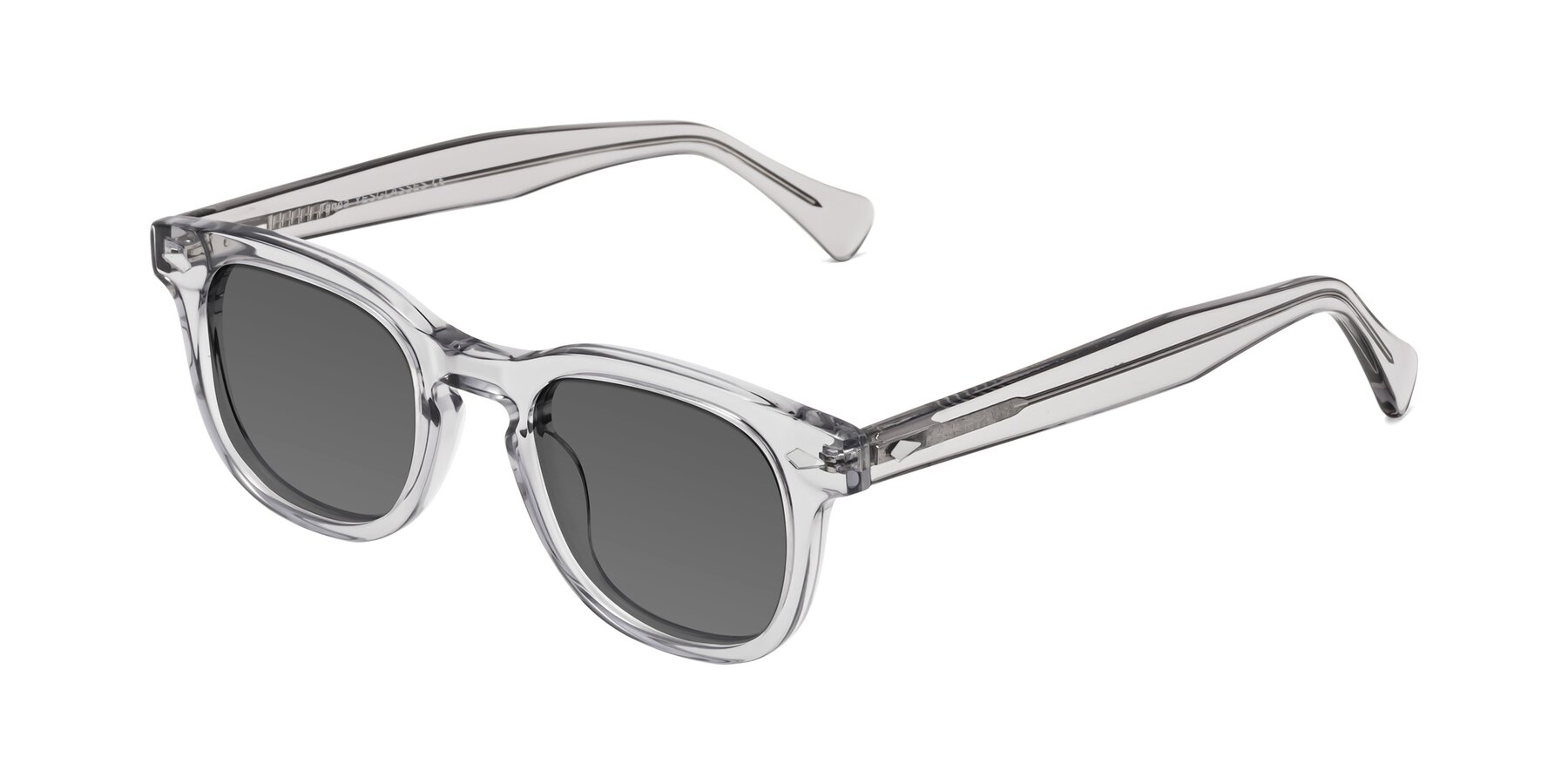 Angle of Tanna in Transparent Gray with Medium Gray Tinted Lenses