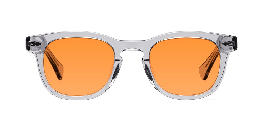 Tanna - Transparent Gray Tinted Sunglasses