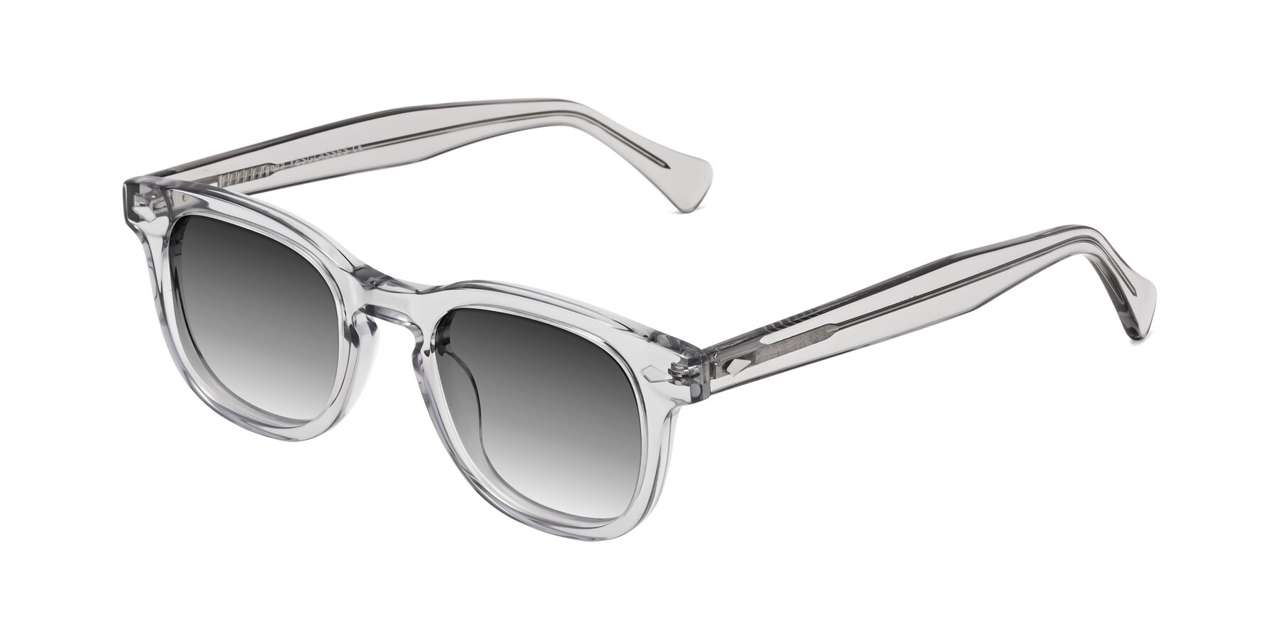 Angle of Tanna in Transparent Gray with Gray Gradient Lenses