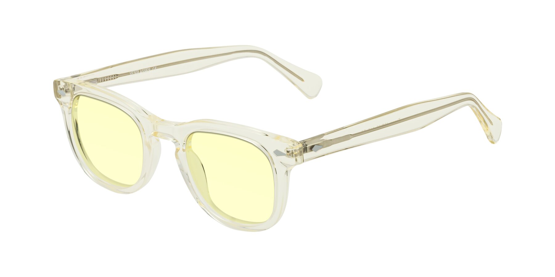 Angle of Tanna in Transparent Yellow with Light Yellow Tinted Lenses