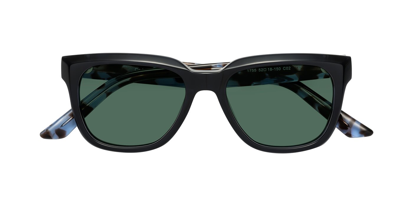 Cade - Dark Blue / Tortoise Polarized Sunglasses