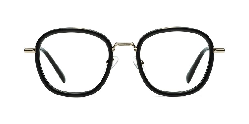 Vista - Black/Light Gold Eyeglasses
