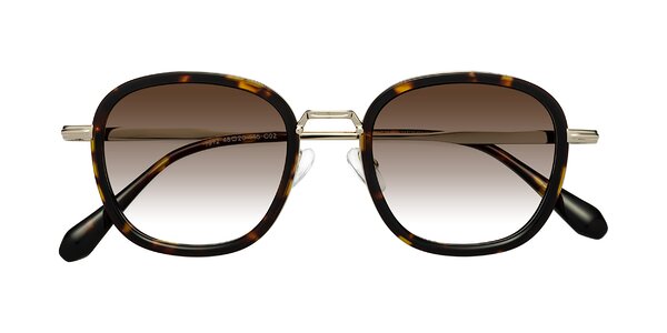 Front of Vista in Tortoise / Light Gold