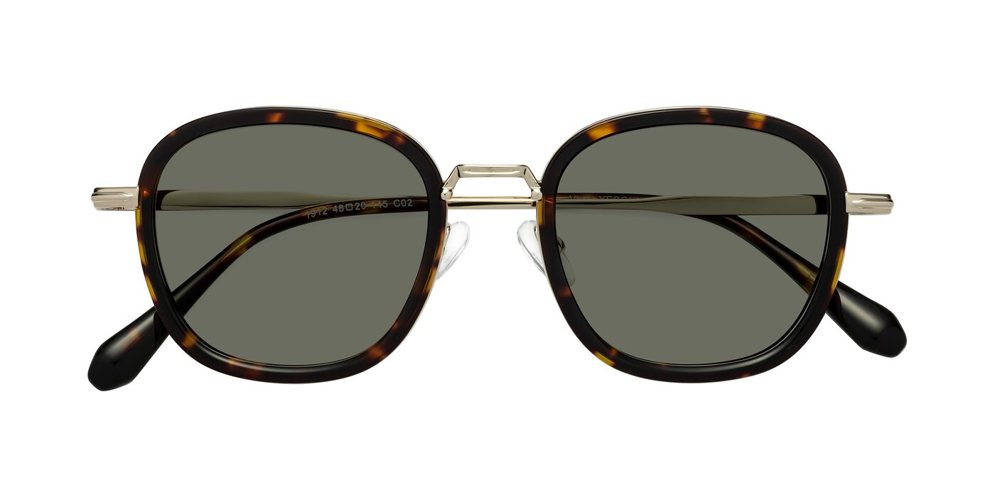 Vista - Tortoise / Light Gold Polarized Sunglasses
