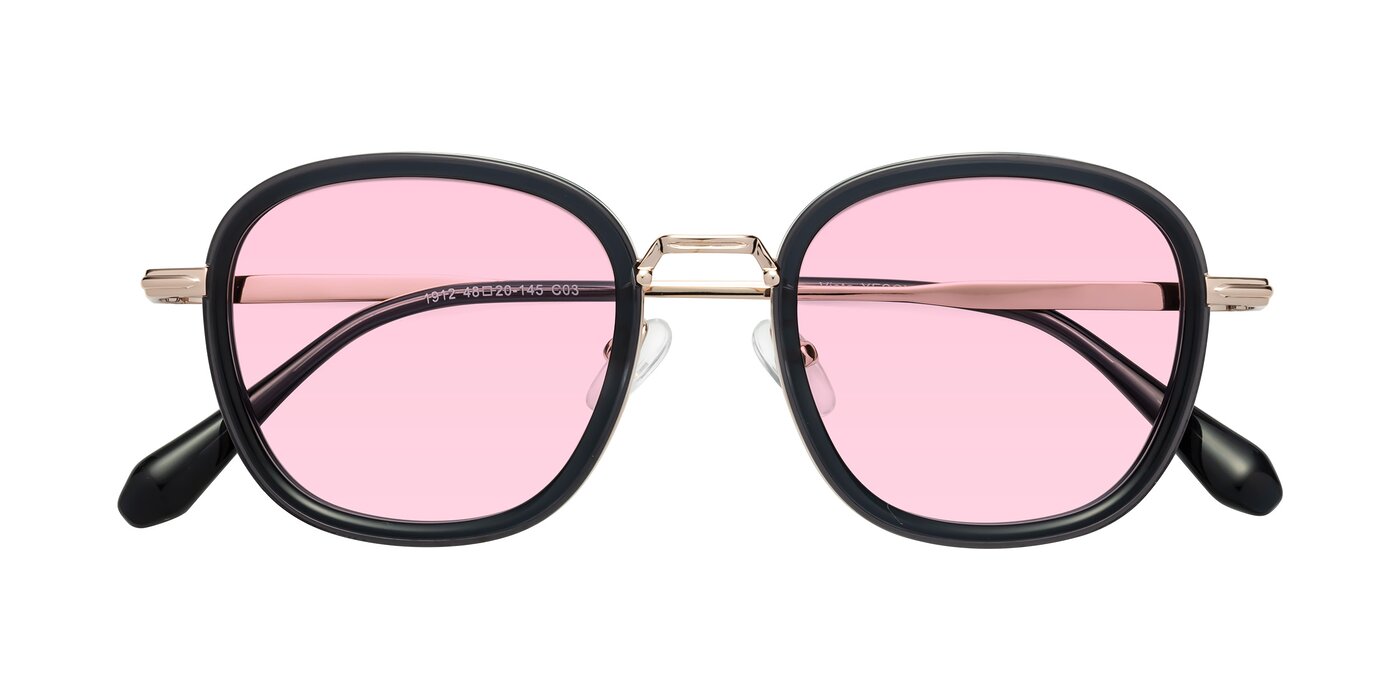 Vista - Deep Gray/Light Gold Tinted Sunglasses