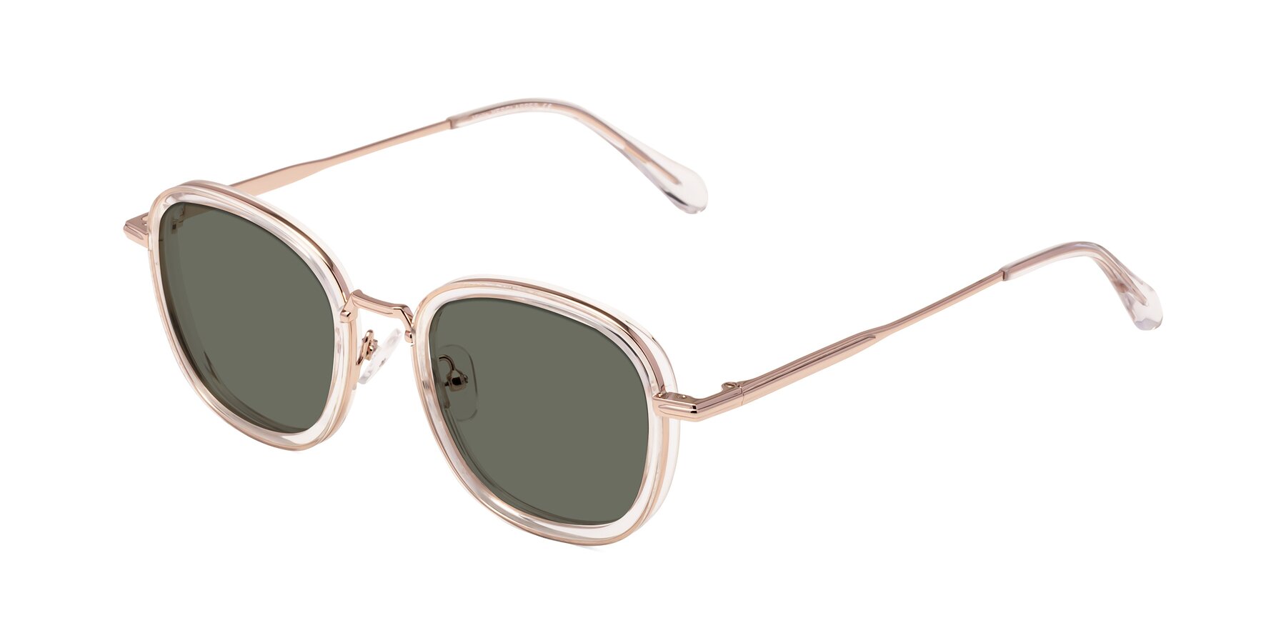 Angle of Vista in Clear-Light Gold with Gray Polarized Lenses