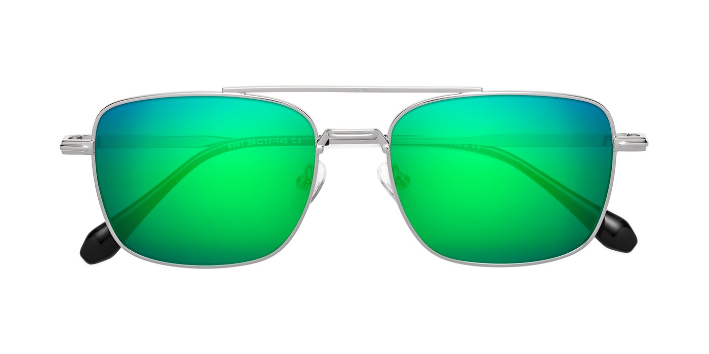 Dash - Silver Flash Mirrored Sunglasses