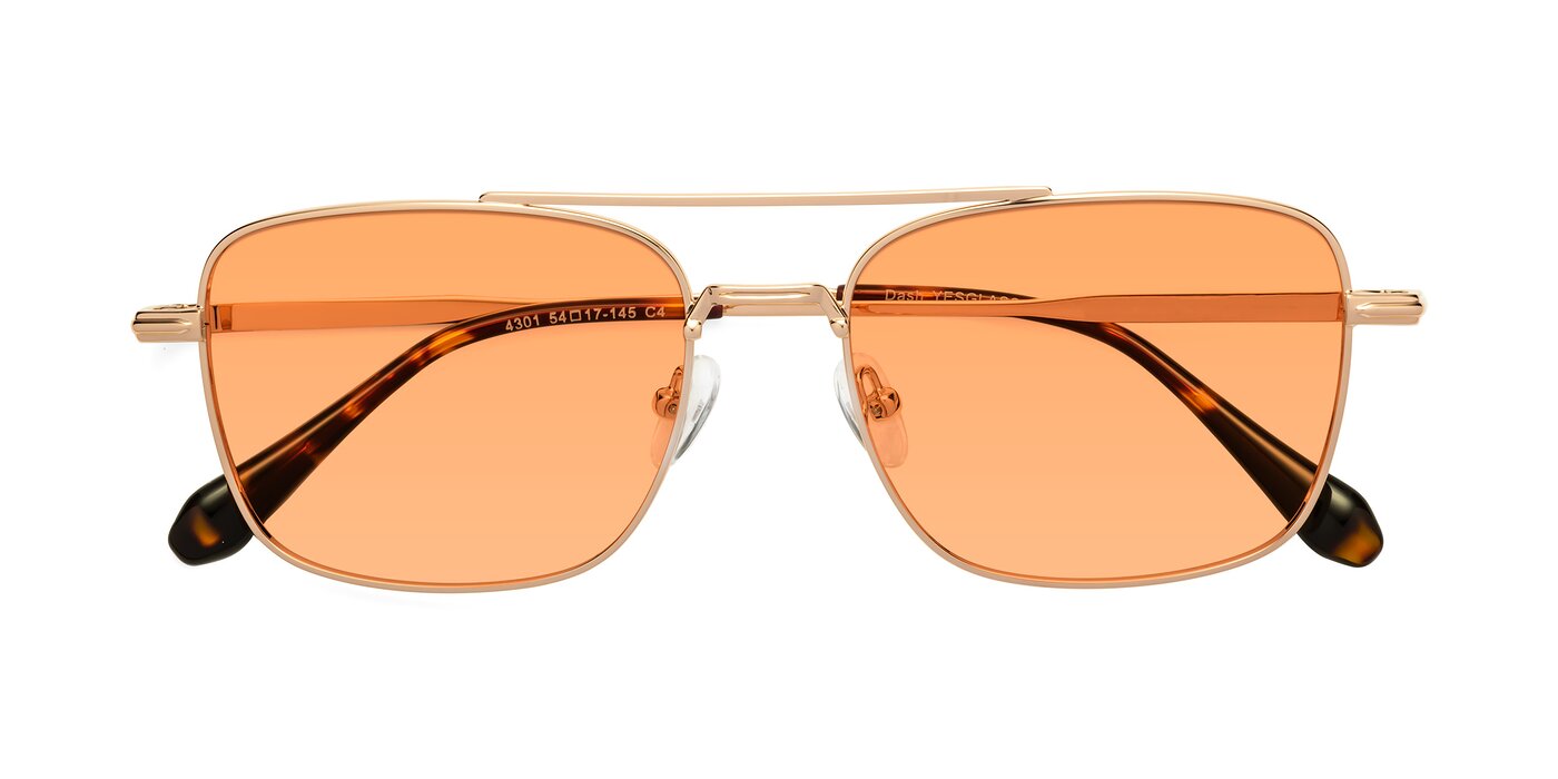 Dash - Rose Gold Tinted Sunglasses