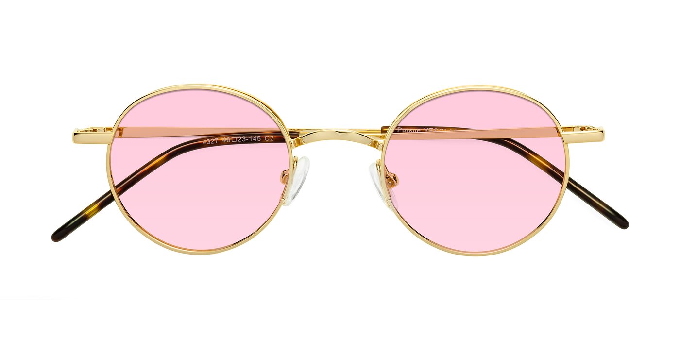 Pursue - Gold Tinted Sunglasses