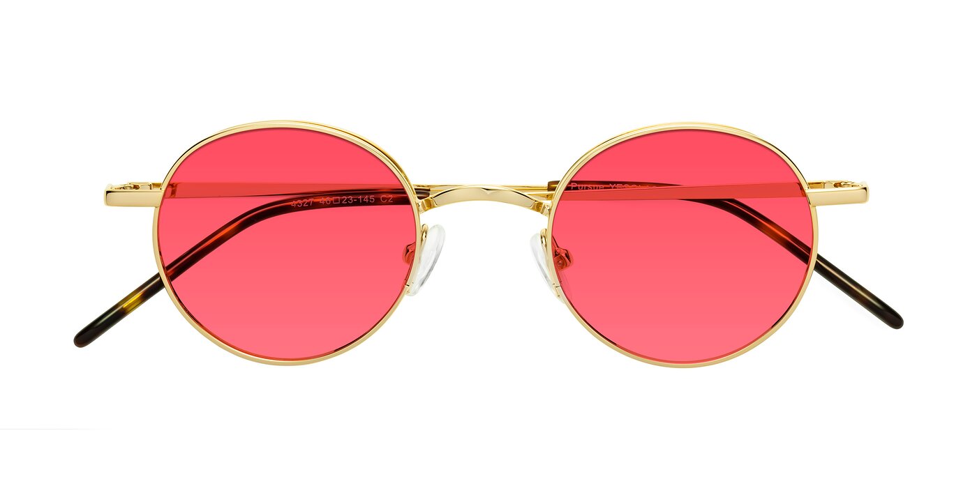 Pursue - Gold Tinted Sunglasses