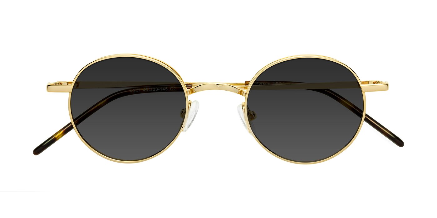 Pursue - Gold Tinted Sunglasses