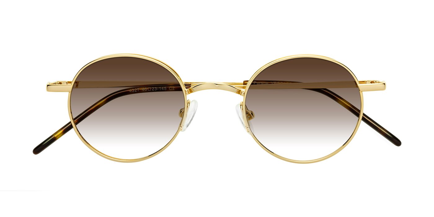 Pursue - Gold Gradient Sunglasses