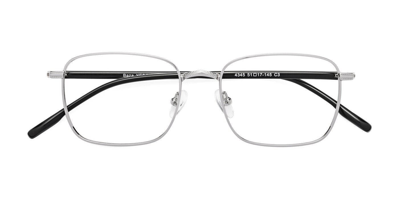 Baza - Silver Eyeglasses