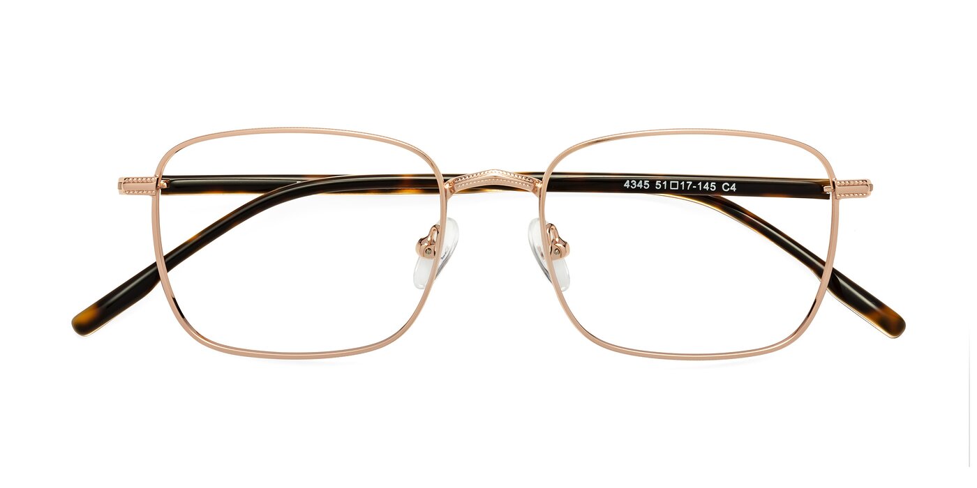 Baza - Rose Gold Eyeglasses