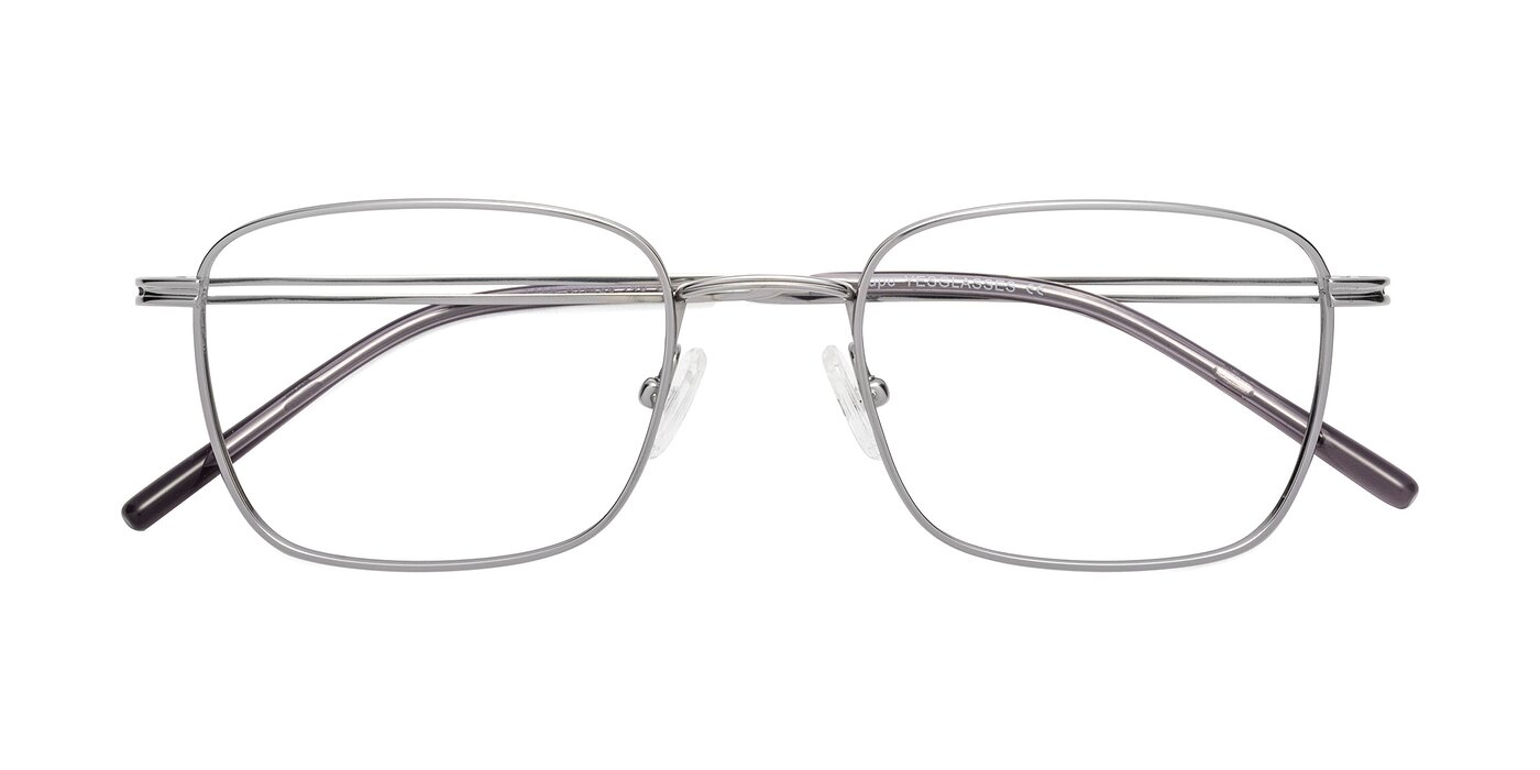 Lupe - Silver Eyeglasses