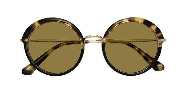 Front of Mojo in Ivory Tortoise / Black