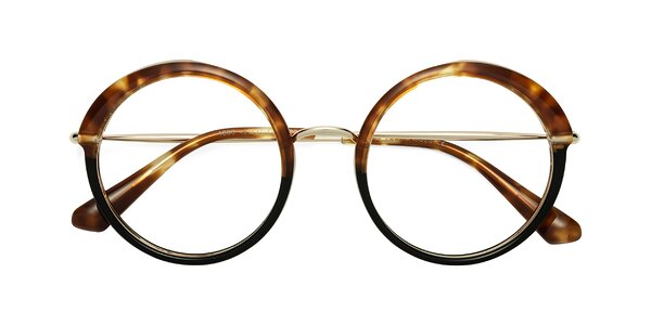 Front of Mojo in Tortoise / Black