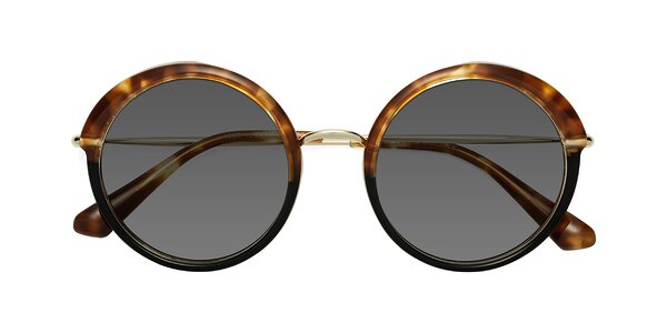 Front of Mojo in Tortoise / Black