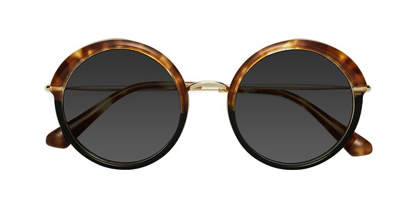 Front of Mojo in Tortoise / Black