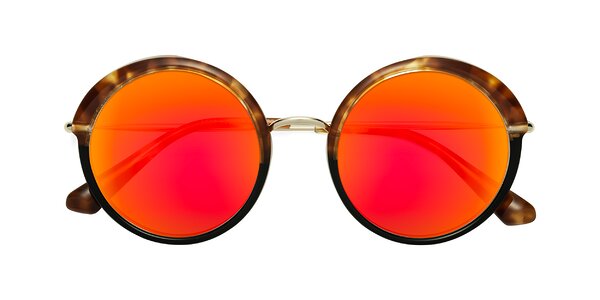 Front of Mojo in Tortoise / Black