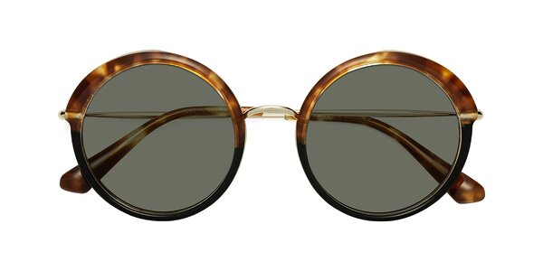 Front of Mojo in Tortoise / Black