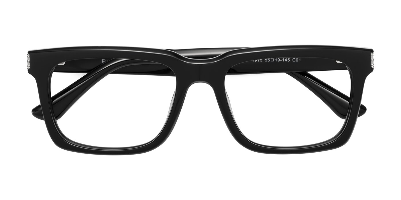 Evergreen - Black Reading Glasses