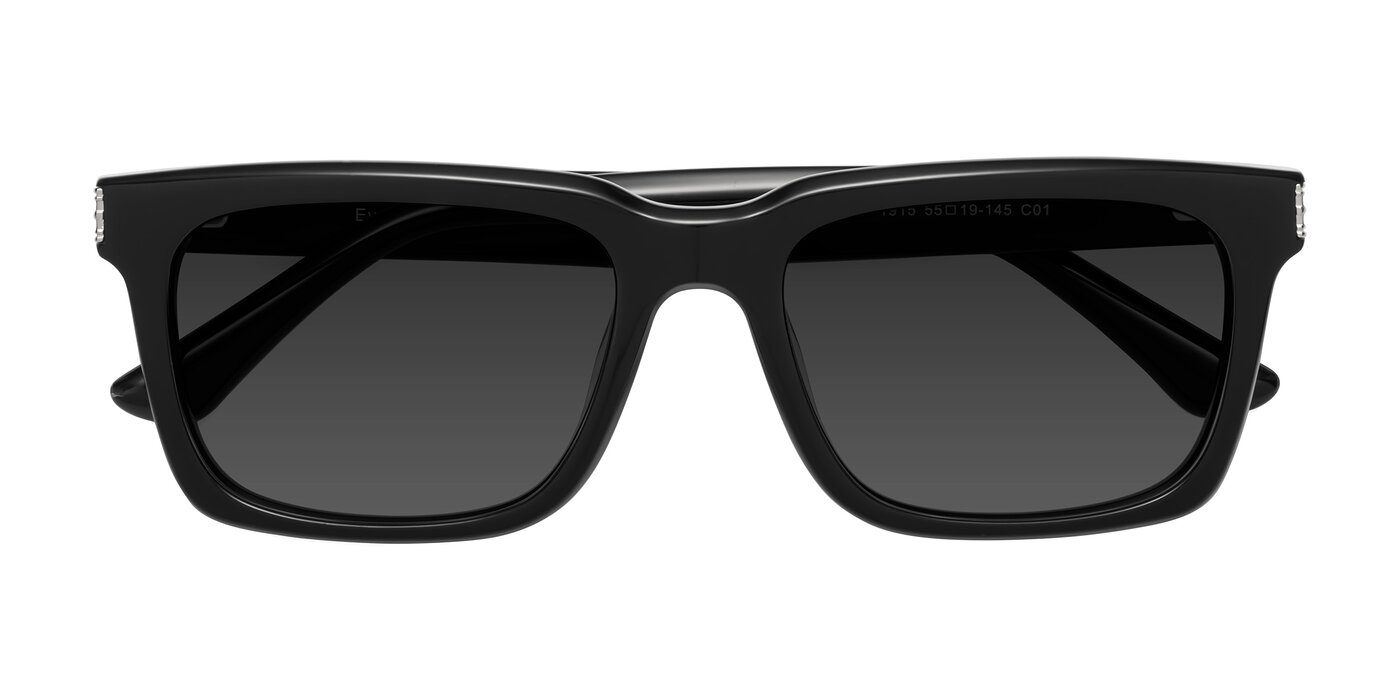 Evergreen - Black Tinted Sunglasses