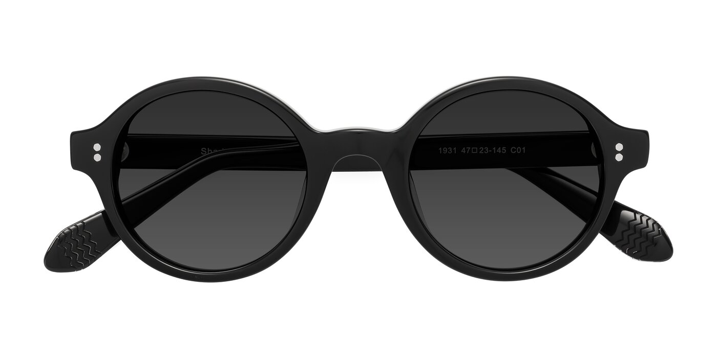 Shari - Black Tinted Sunglasses