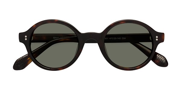 Front of Shari in Dark Tortoise