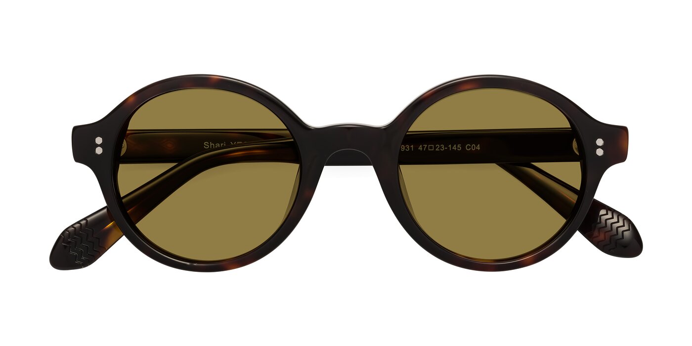 Shari - Dark Tortoise Polarized Sunglasses