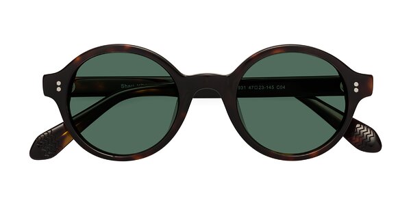 Front of Shari in Dark Tortoise