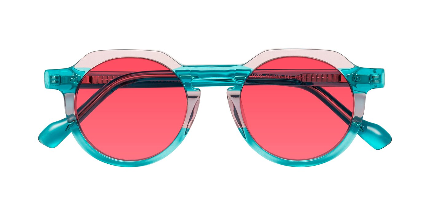 Vesper - Green / Pink Tinted Sunglasses