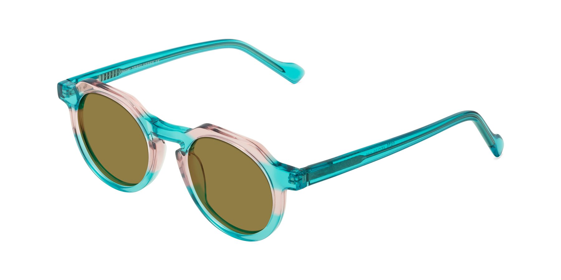 Angle of Vesper in Green-Pink with Brown Polarized Lenses