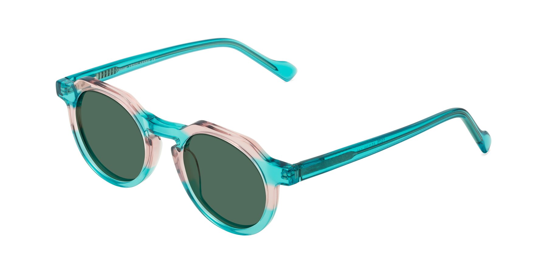 Angle of Vesper in Green-Pink with Green Polarized Lenses