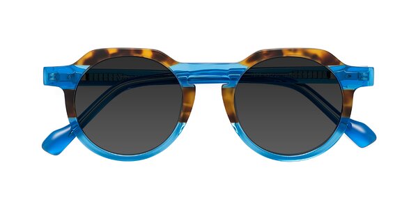 Front of Vesper in Tortoise / Blue