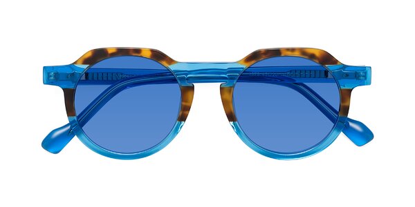 Front of Vesper in Tortoise / Blue