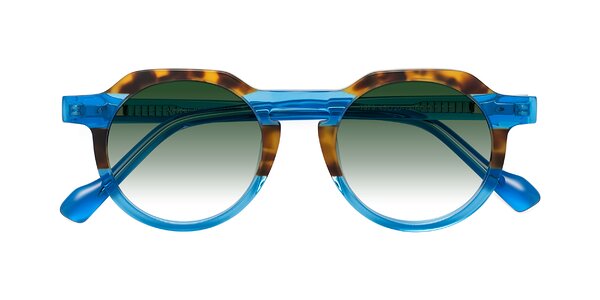 Front of Vesper in Tortoise / Blue