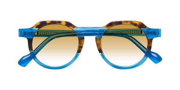 Front of Vesper in Tortoise / Blue