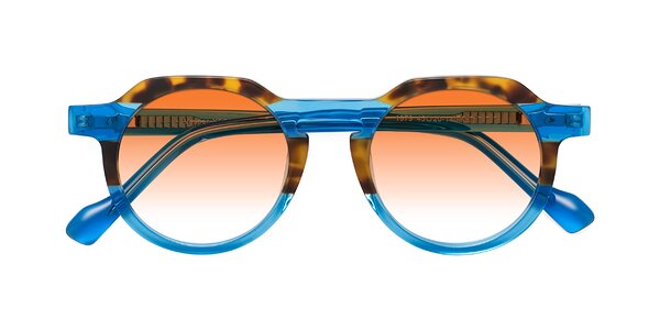 Front of Vesper in Tortoise / Blue