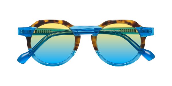 Front of Vesper in Tortoise / Blue