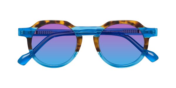 Front of Vesper in Tortoise / Blue