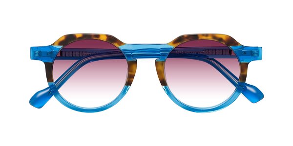 Front of Vesper in Tortoise / Blue