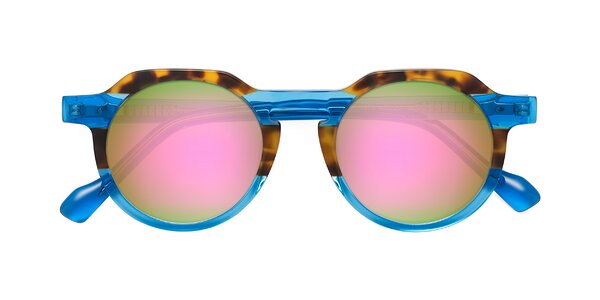 Front of Vesper in Tortoise / Blue